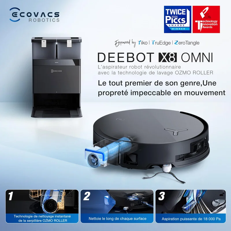 Ecovacs Deebot X8 Omni : Test Complet 2026 image 2