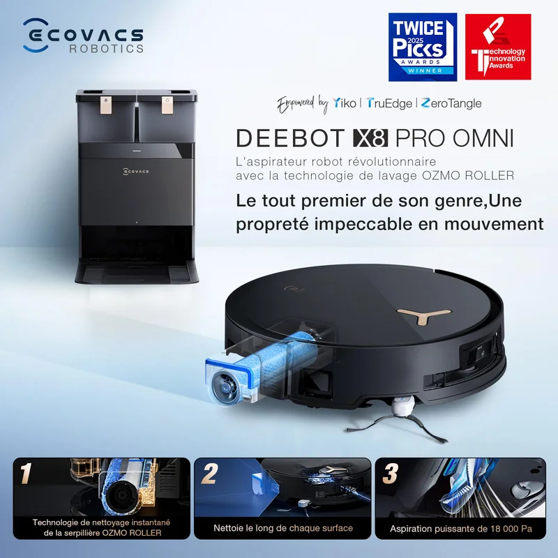 Ecovacs Deebot X8 Pro Omni : Test Complet 2026 image 2